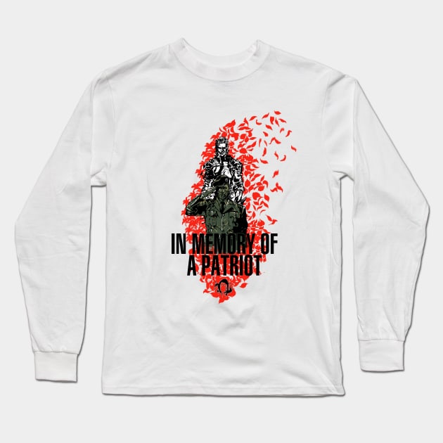 In Memory of a Patriot Long Sleeve T-Shirt by Fearcheck